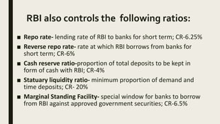 Functions of rbi