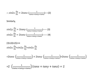 Functions Of Severable Variables Functions Of Severable Variables