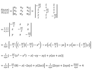 Functions Of Severable Variables
