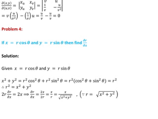 Functions Of Severable Variables