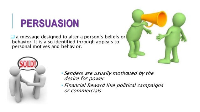 Mass media persuasive speech
