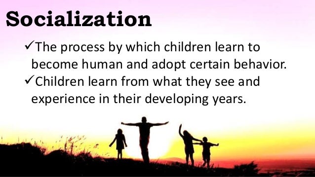 Functions Of The Family
