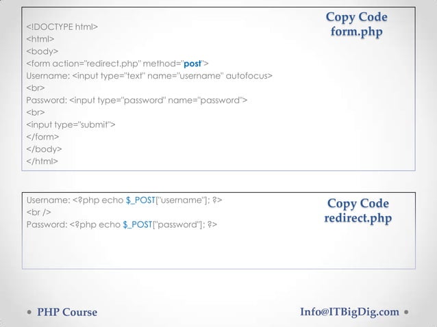 PHP Forms PHP 05 | PPT