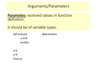 Chapter Functions for grade 12 computer Science | PDF