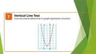 Vertical Line Test
It can be used to determine if a graph represents a function.
7
 