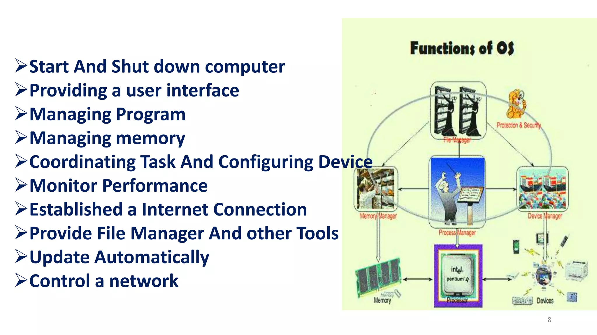 Function & types of operating system | PPTX | Operating Systems ...