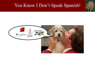 You Know I Don’t Speak Spanish!arr