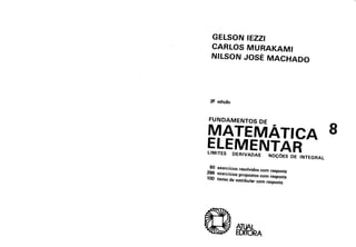 Fundamentos de matemática elementar Gelson Iezzi 08