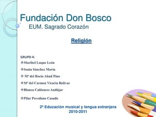 Fundación don bosco po p x