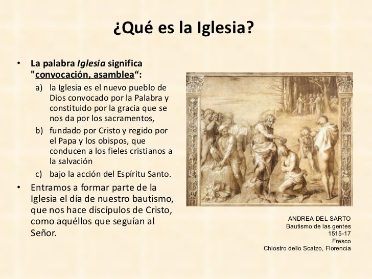 Fundacion de la iglesia