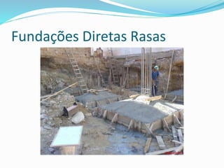 Fundações Diretas Rasas
 