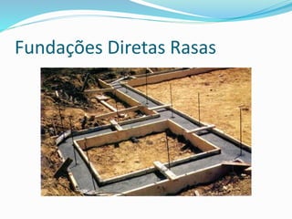 Fundações Diretas Rasas
 