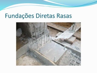 Fundações Diretas Rasas
 