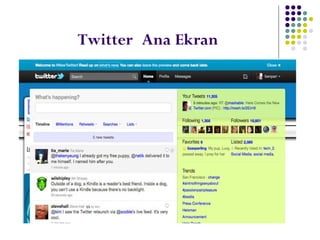 Twitter Ana Ekran
 