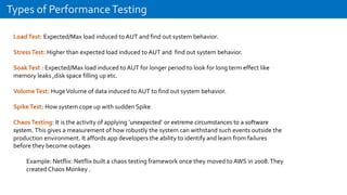 Fundamentals Performance Testing | PDF
