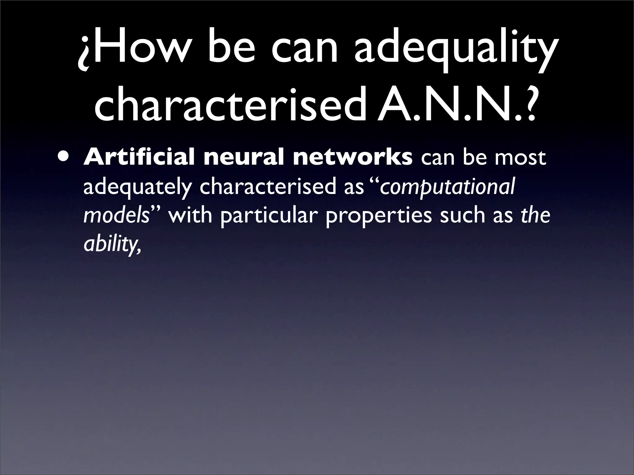 Fundamental, An Introduction to Neural Networks