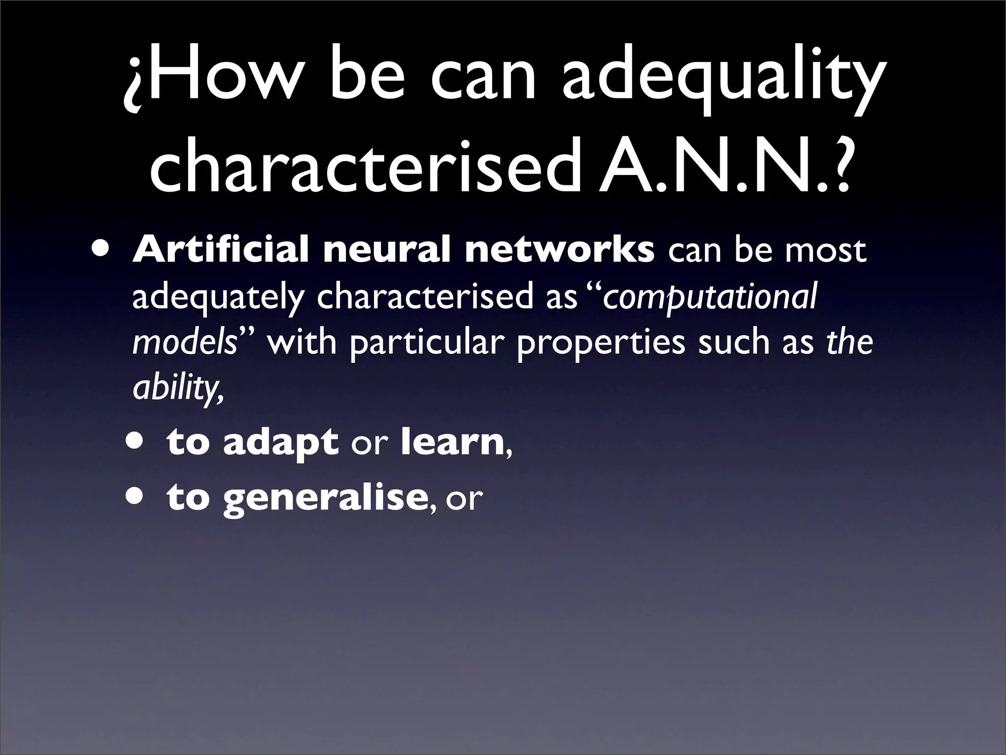 Fundamental, An Introduction to Neural Networks