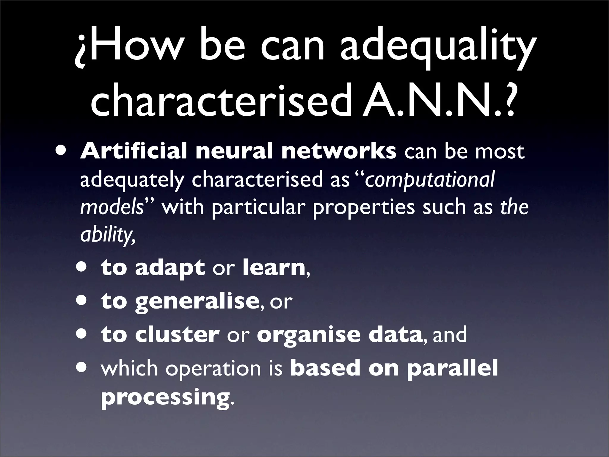 Fundamental, An Introduction to Neural Networks