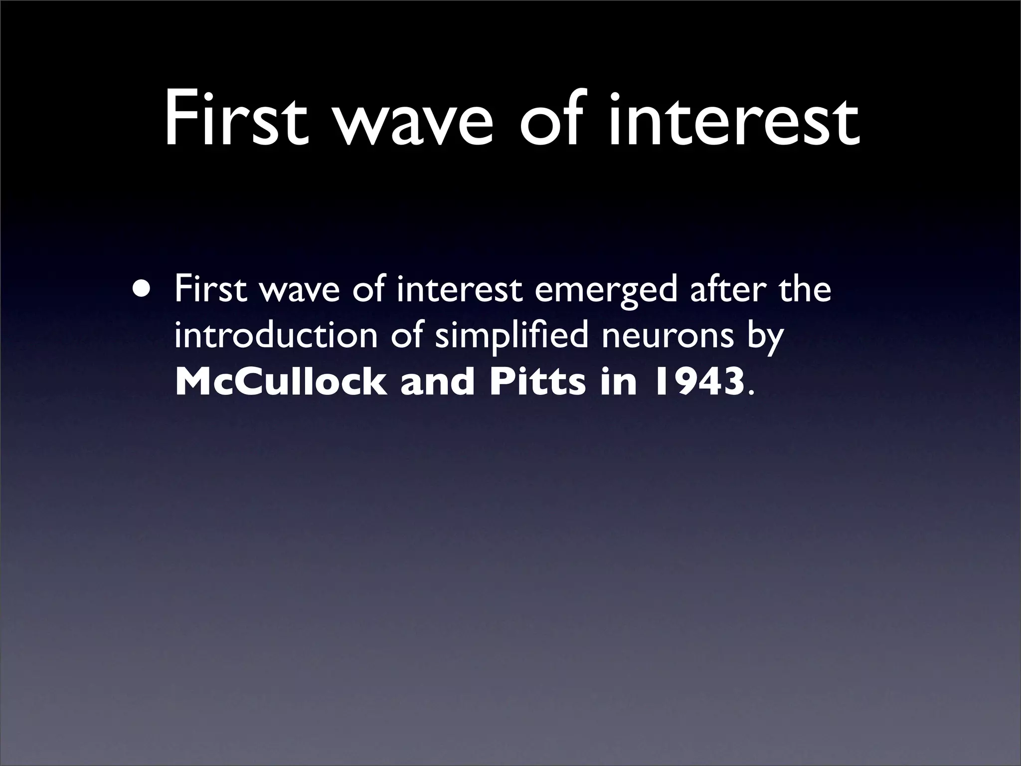 Fundamental, An Introduction to Neural Networks