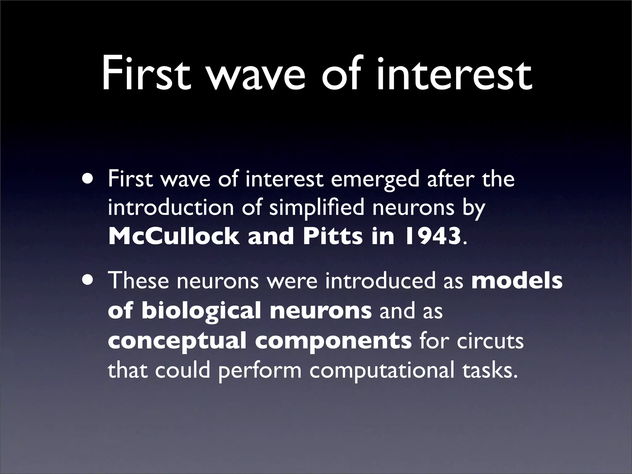 Fundamental, An Introduction to Neural Networks