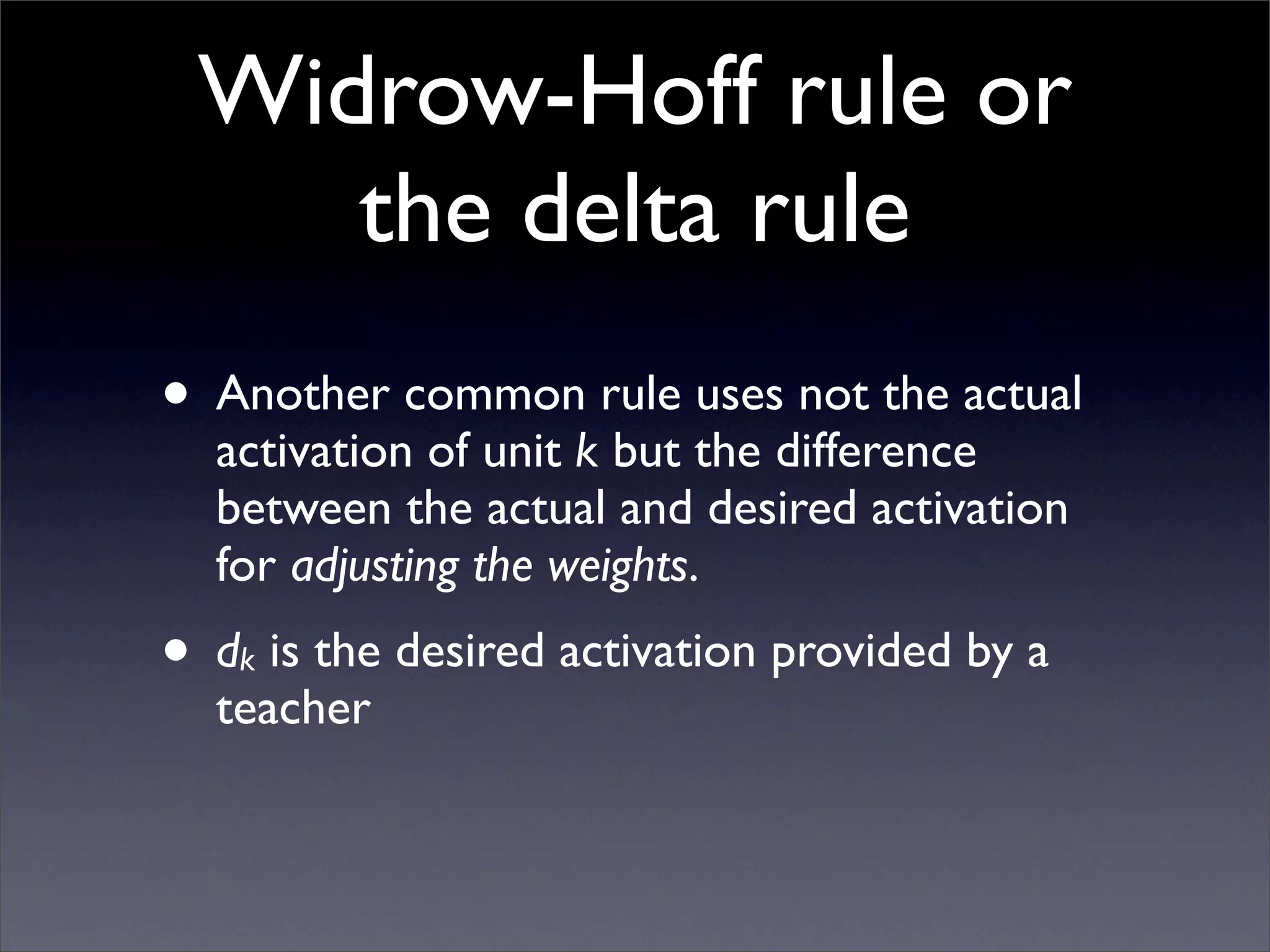 Fundamental, An Introduction to Neural Networks