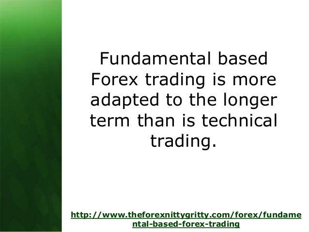Fundamental trading forex