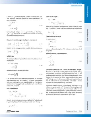 Fundamental optics | PDF
