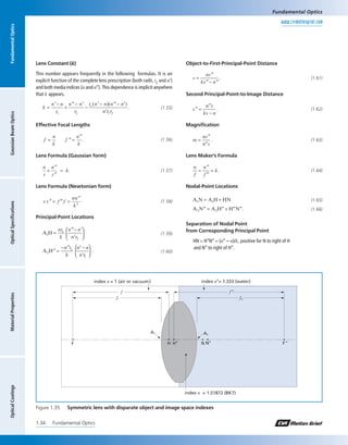 Fundamental optics | PDF