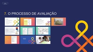 MENU
PRINCIPAL
7. O PROCESSO DE AVALIAÇÃO
 