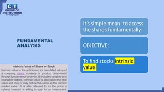 FUNDAMENTAL ANALYSIS - Basics.pptx...... | PPTX