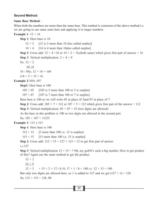 Fundamental+and+vedic+mathematics | PDF