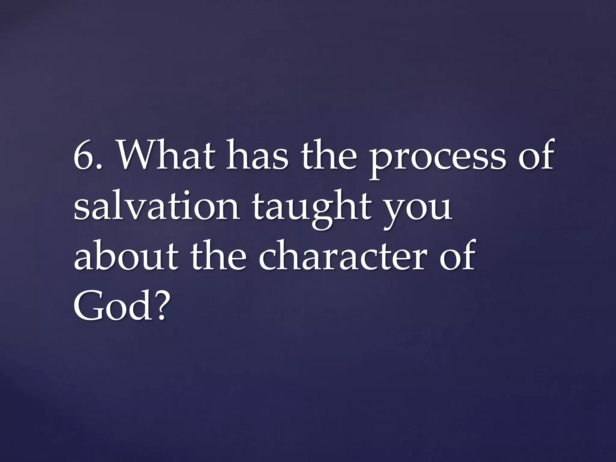 SDA Fundamental Belief #10 - The Experience of Salvation | PPTX