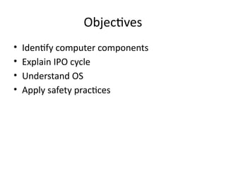 Fundamental Concepts of Computer Systems Servicing- This is a ...