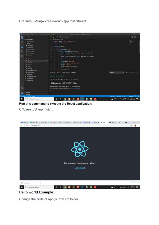 Fundamental concepts of react js | PDF