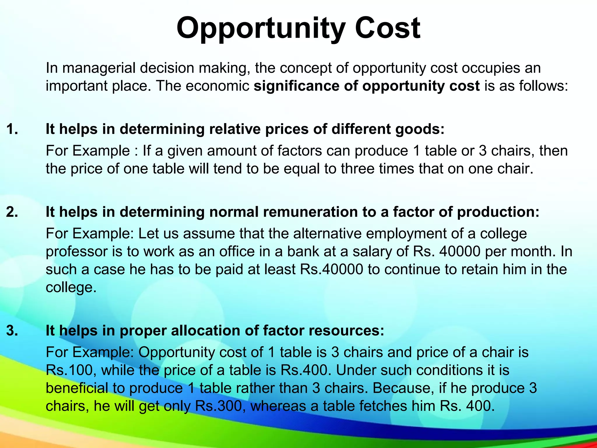 Fundamental concepts, principle of economics | PPT