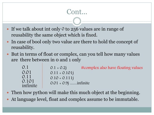 Python-04| Fundamental data types vs immutability | PPT