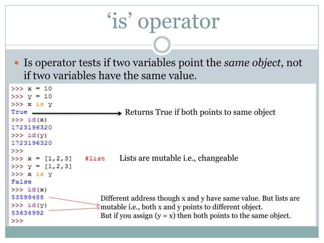 Python-04| Fundamental data types vs immutability | PPT