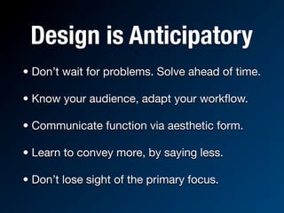 Fundamental Design Principles