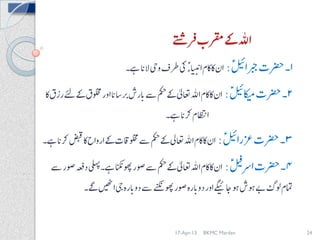 Fundamental doctrine of islam in urdu lecture 1 | PDF