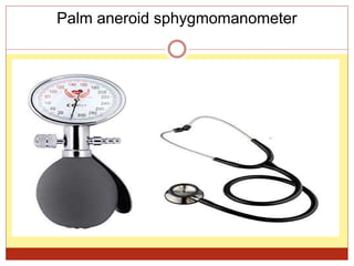 Palm aneroid sphygmomanometer
 