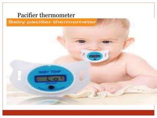 Pacifier thermometer
 