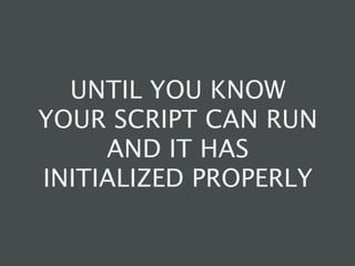 Fundamental JavaScript [In Control 2009]
