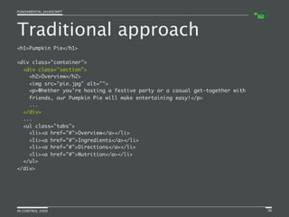 Fundamental JavaScript [In Control 2009]