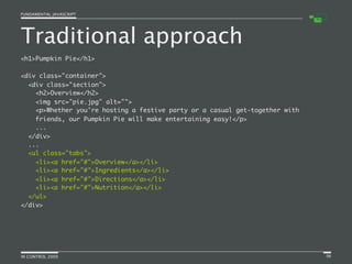 Fundamental JavaScript [In Control 2009]