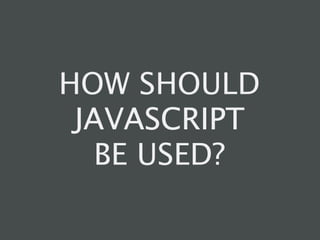 Fundamental JavaScript [In Control 2009]