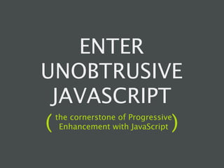 Fundamental JavaScript [In Control 2009]