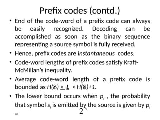 Programming Code Prefix Fundamental Limits on Performance in InformationTheory.pptx