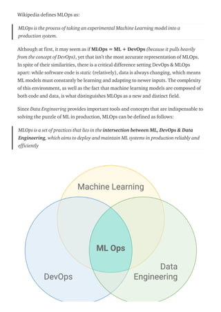Fundamental MLOps | PDF