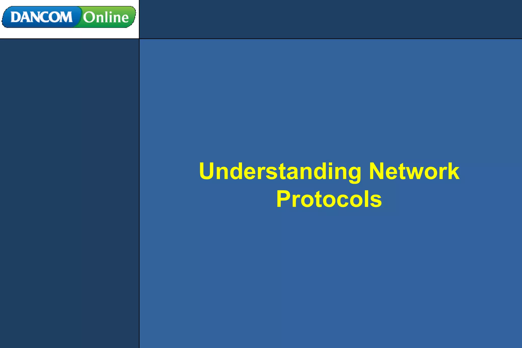 Understanding Network Protocols 