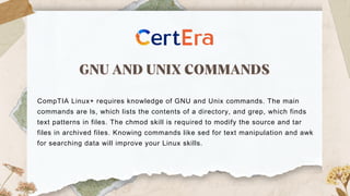 fundamental of Comptia Linux+ and what is Comptia linux+ | PDF